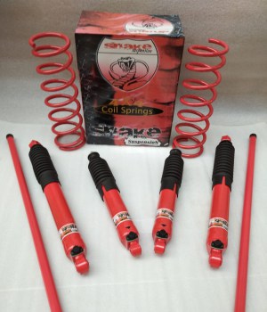 Kit elevación Regulable 9 posiciones Nissan Terrano I y Terrano II (con barras torsión)